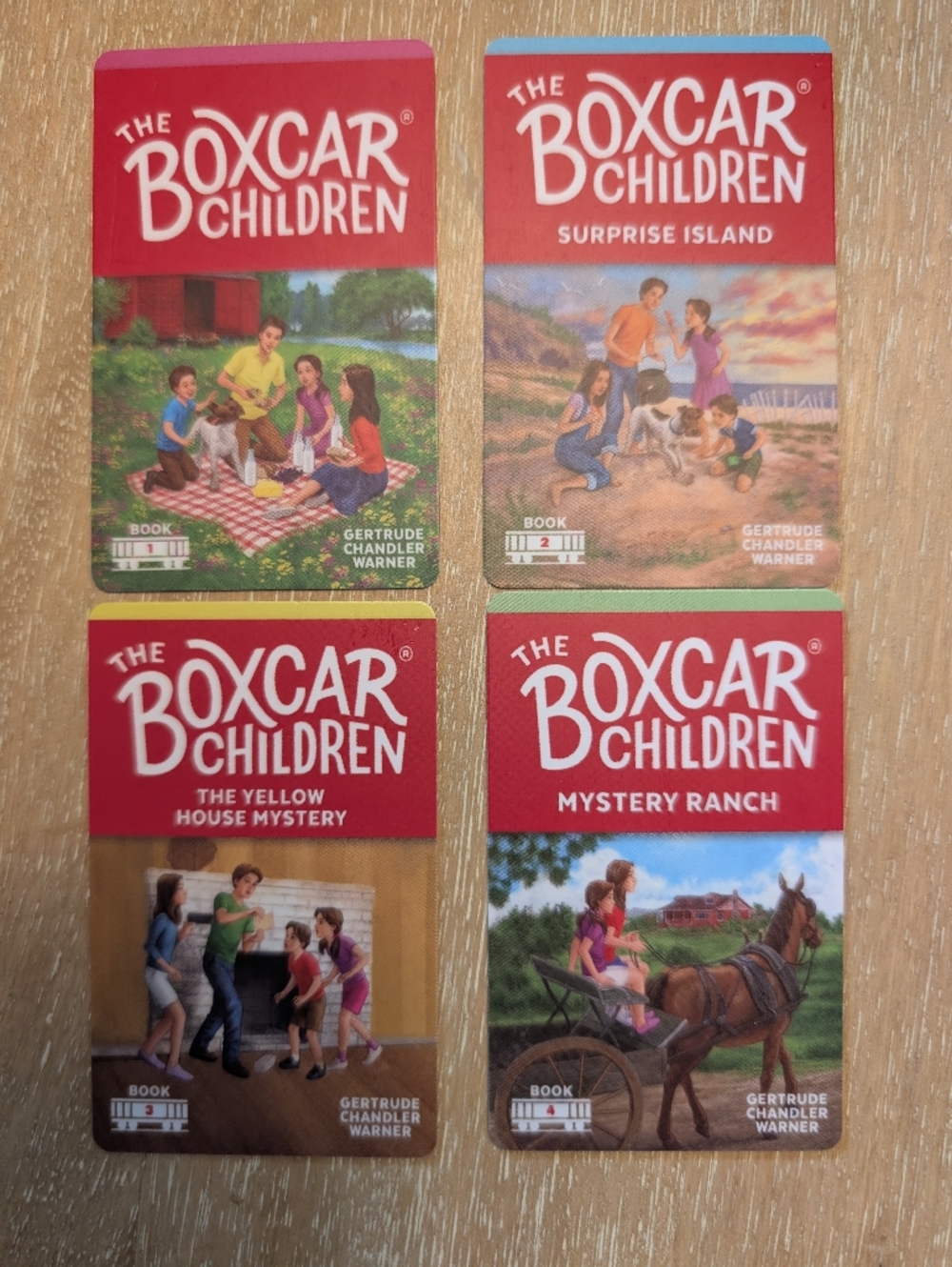 The Boxcar Children Yoto cards